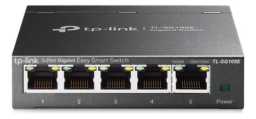 Switch Easy Smart De 5 Puertos 10/100/1000 Metalico Tp-link 