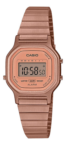 Reloj Casio La-11wr-5a Resina Juvenil Oro Rosa