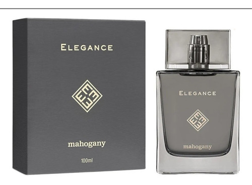 Mahogany Elegance Fragrância Desodorante Corporal 100 Ml