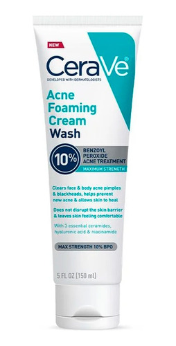 Cerave Acne Foaming Cream Wash 150 Ml