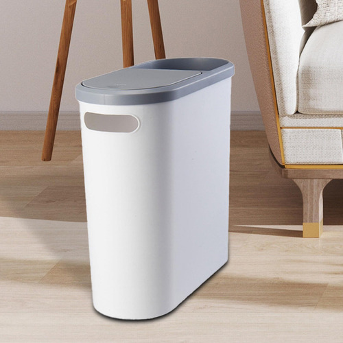 Bote De Basura Para Baño Delgado, Cesto De Basura Para Uso
