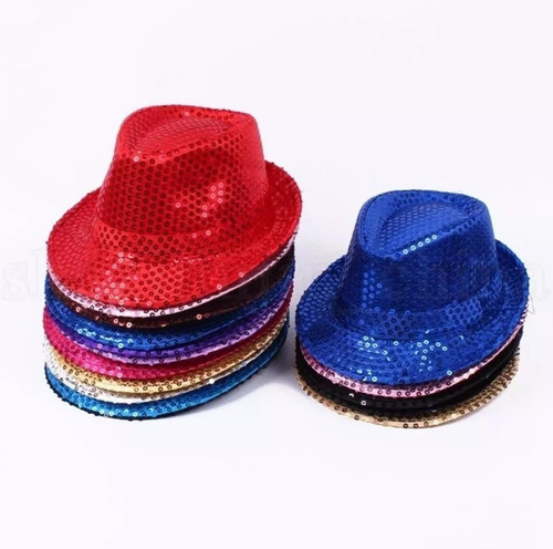 Gorro Sombrero De Cotillón Con Lentejuelas Varios Colores