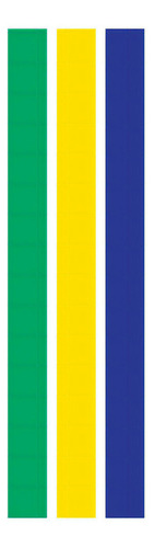Adesivo Faixa De Grade Brasil Bandeira Brasileira Copa 22 Cm Cor Cor Da Descrição
