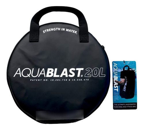 Aqua Blast Saco De Boxeo Y Fitness De 20 Litros Para Piscin.