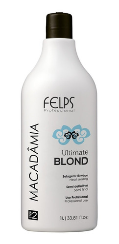 Felps Progressiva Para Loira Macadamia 1l + Brinde