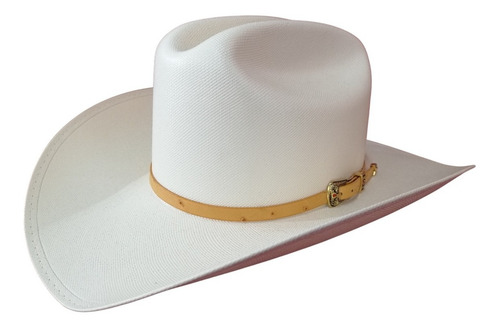 Sombrero Vaquero 300 X Marca West Point Natural Hoja Arroz