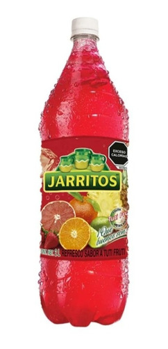Refresco Jarritos Sabor Tutifruti 12 Pz De 2 L