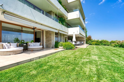 Elegante Departamento Con Jardín, Mirador San Dami...