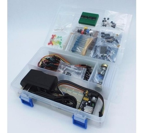 Kit Starter Electrónica Básica + Placa Mega R3 Genérica Ardu