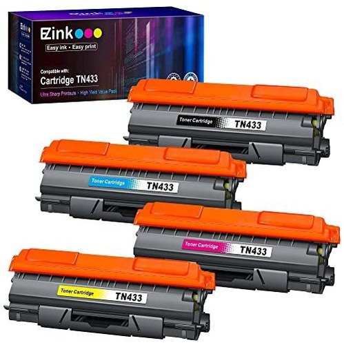 Toner Compatible Con Brother Tn-433 Paquete De 4