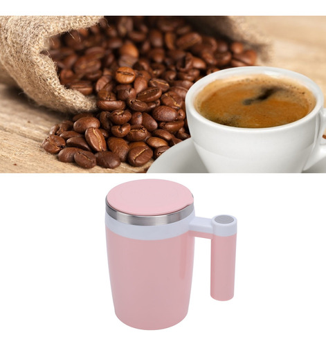 Taza De Agitación Automática Taza De Café De 380ml Con Tapa