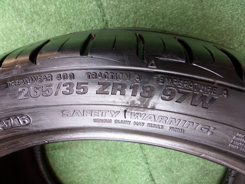 Llanta 265 35 18 Kumho (limpia) Ecsta Ps31 Mf 479 (Usado)