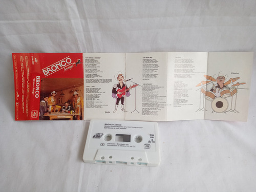 Cassetes Grupo Bronco Lote De 7 Cassettes Originales (Usado)
