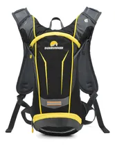 Comprar Mochila Trekking Sunrunner Aerios Ultra Liviana Ergonómica Color Amarillo Diseño De La Tela Liso