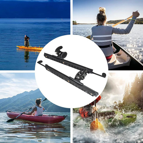 1 Par De Reposapiés De Nailon Ajustable Para Kayak,