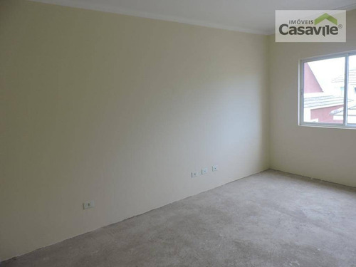 Sobrado Com 3 Dormitórios À Venda, 148 M² Por R$ 545.000 - Atuba - Curitiba/pr - So0060