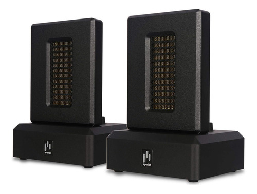Aperion Audio Par De Altavoces Súper Tweeter Con Cinta De Transformador De Movimiento De Aire Dual Negro DST-2PK-ALU