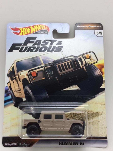 Hot Wheels Fast & Furious Hummer H1  Rapido Y Furioso