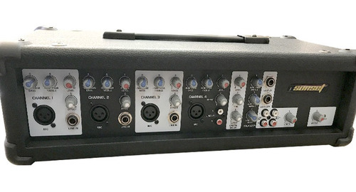 Imagen 1 de 10 de Consola Potenciada Sunset Jcb408cl 4 Canales Eq Delay