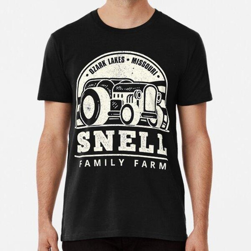 Remera Logotipo De Snell Family Farm De Ozark Essential Algo