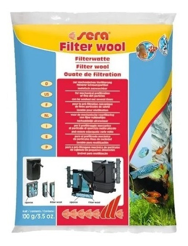 Perlón 100g Material Filtrante Para Acuario - Aquarift