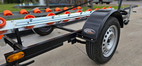 Trailer Nautico Para Moto Triplaza Homologado Patentable