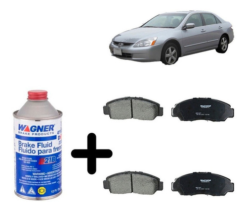 Pastillas De Freno Wagner Para Honda Accord 3.0 2003 2007