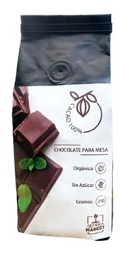Chocolate De Mesa Orgánico 250g