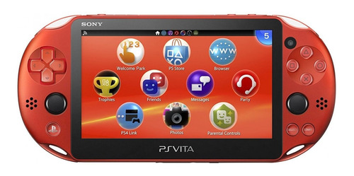 Sony PS Vita Slim 1GB Standard color  metallic red