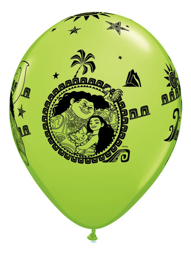Globos De Cumpleaños Moana Fiesta Temática