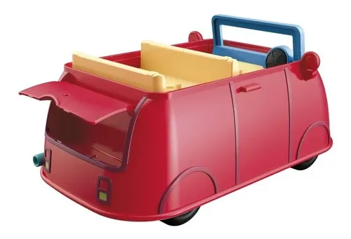 Carro Vermelho Da Peppa Pig E Sua Família - Hasbro F2184