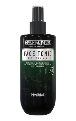 Immortal Nyc Hydrating Face Tonic Tea Tree Oil 250ml