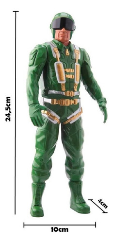Game Line Bs Resgate Helicóptero Bs Toys - 323 Cor Verde Personagem Helicóptero com Boneco