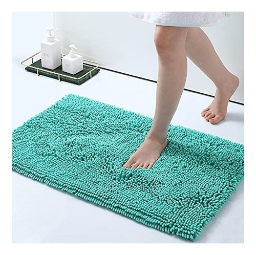 Alfombras De Baño De Felpilla De Lujo Extra Suave Lavable