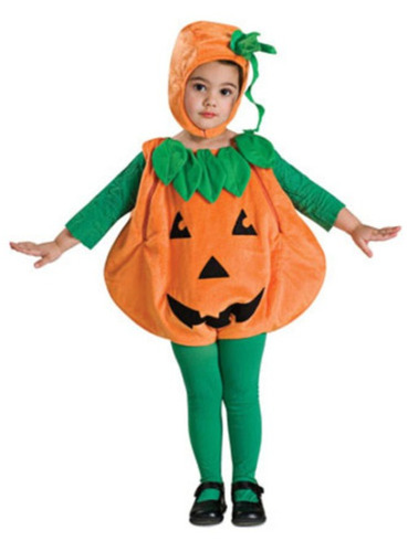 Disfraz Talla Recién Nacido Para Niño Calabaza,  Halloween