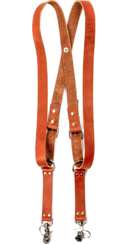 Funk Plus Water Buffalo Leather Snap Back Harness With 1.25 