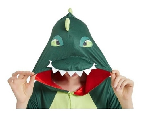 Kigurumi Dinosaurio Pijama Enterito De Verano Kawaii