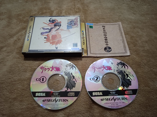 Sakura Wars Japones Para Sega Saturn, Excelente Título 