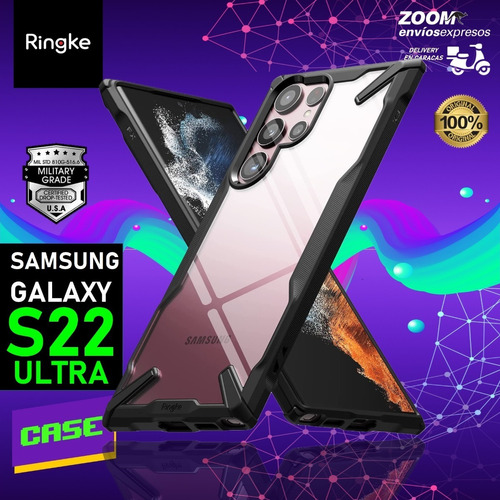 Forro Original Ringke Para Samsung Galaxy S22 Ultra