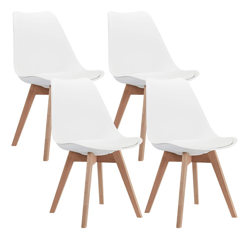 Canglong Mid Century Modern Dsw - Silla Auxiliar Con Patas .