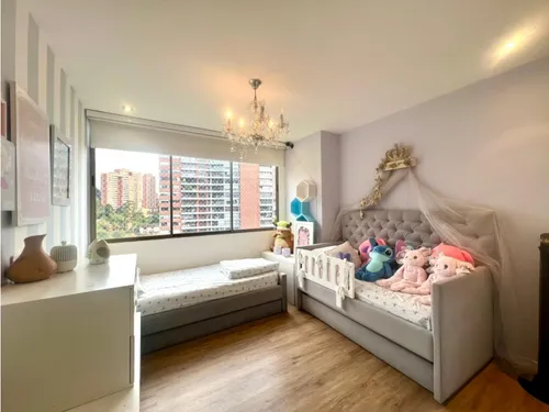 Apartamento Amoblado En Arriendo En El Poblado Parte Alta
