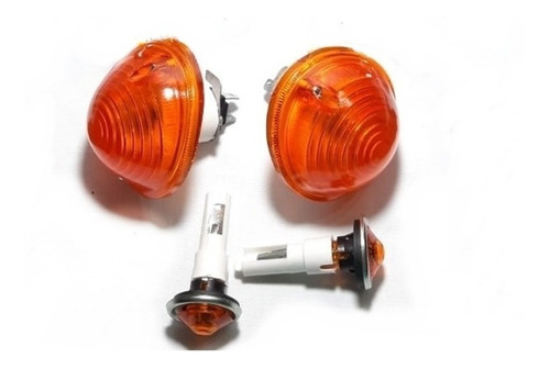 Kit Faros Posición + Faros De Giro Lateral Fiat 600