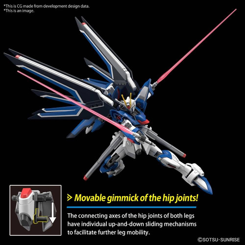 Bandai Mobile Suit Gundam Seed Freedom Model Kit Armable