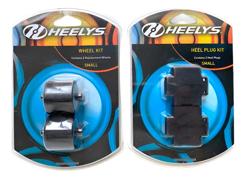 Set De Ruedas Y Tapas Para Heelys Fats Small Wheels