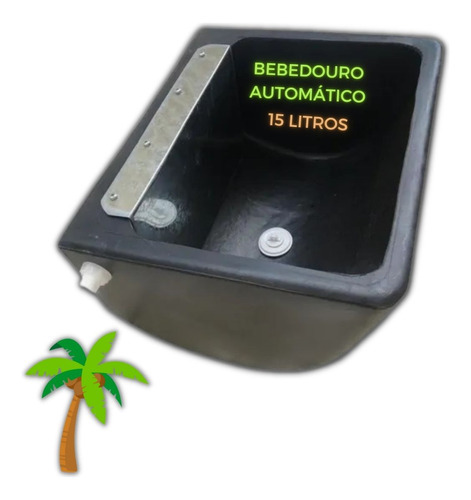 Bebedouro Cavalo Automatico Cocho 15 Litros Fonte Agua Caes