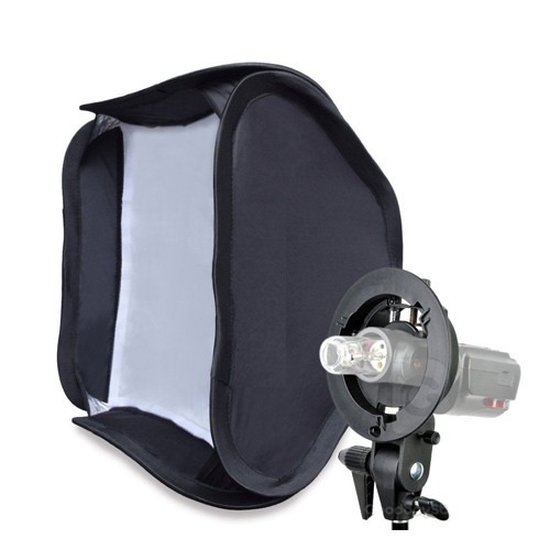 Softbox Portatil De 16 Pulgadas Montura Tipo S Para Flash 