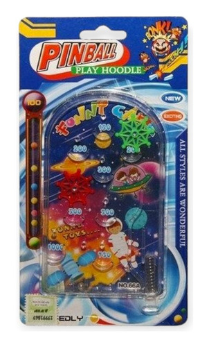 Juego De Flipper  Pinball Espacial Mini