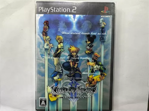 jogo kingdom hearts 2 ps2 original Novo Lacrado - esquare enix