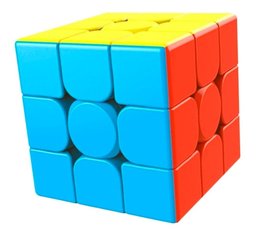 Imagen 1 de 10 de Cubo Rubik 3x3 Puzzle Cubers Moyu Meilong 3x3x3 De Velocidad