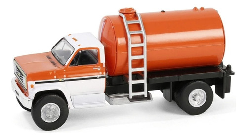 Greenlight 1:64 1984 Chevrolet C-70 Pipa De Fertilización Naranja